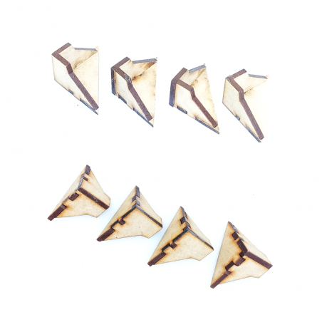 Patas para cajitas y muebles