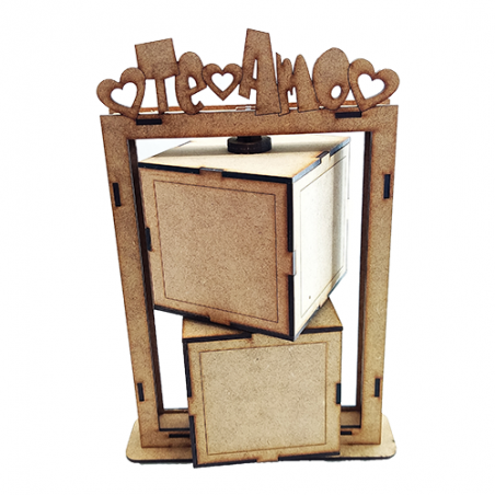 Marco doble giratorio