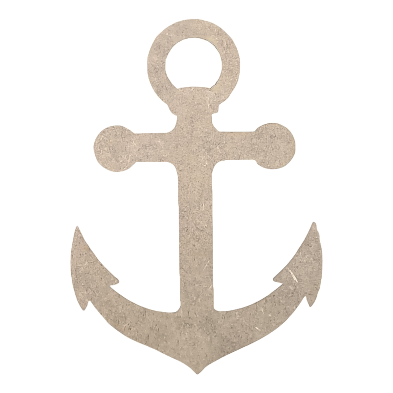 silueta ancla 30cm ideal para manualidades