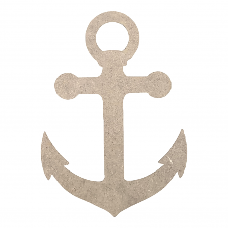 silueta ancla 30cm ideal para manualidades