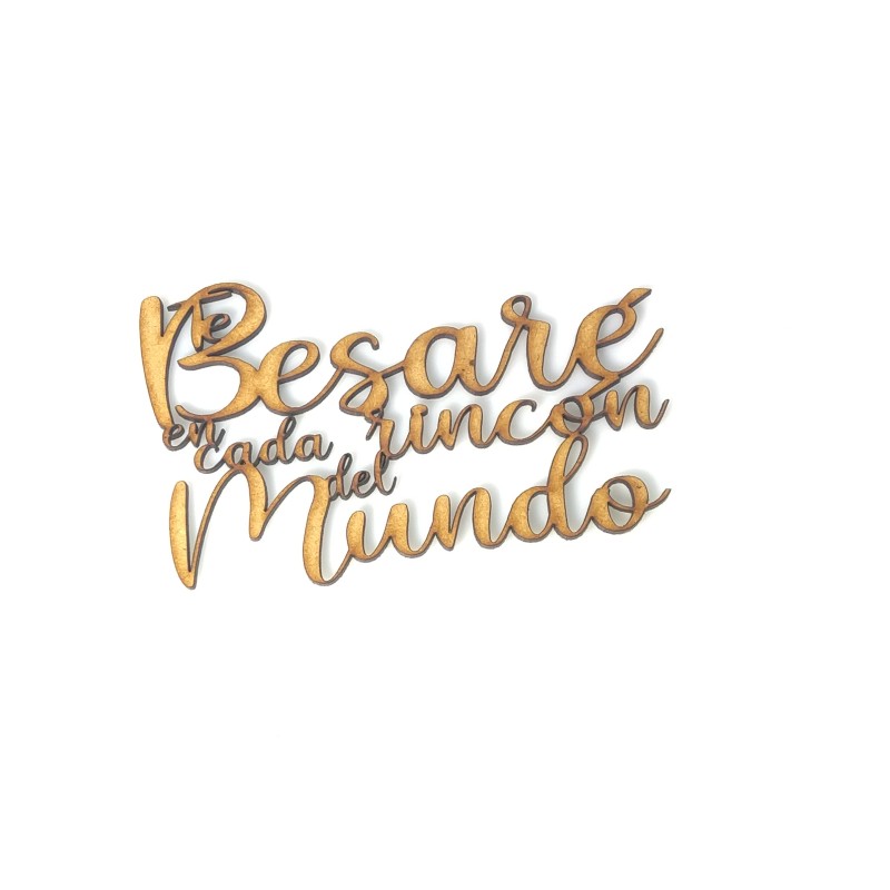 Te Besaré en cada rincón del Mundo